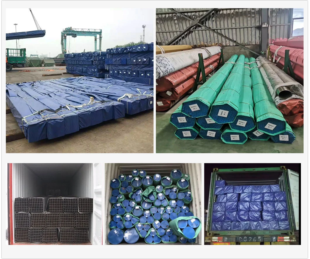 China Supply Q195 Low Carbon Black Steel Hot DIP Galvanized Coating Square Tube Rectangular Hollow Tubular Steel Pipe