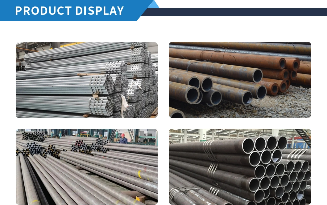 Welded Hot Rolled/Cold Rolled Stainless Steel Pipe Ss Galvanized Steel Pipe Carbon Steel Tube