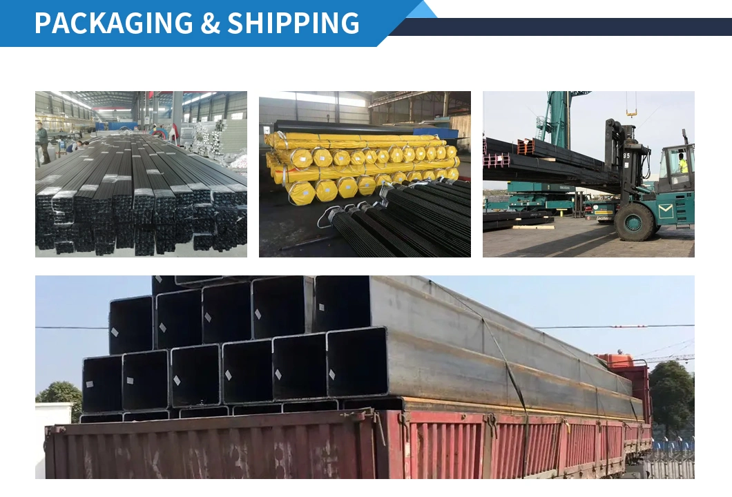 Welded Hot Rolled/Cold Rolled Stainless Steel Pipe Ss Galvanized Steel Pipe Carbon Steel Tube